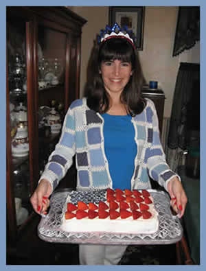 Robin's July 4th cake